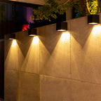 Multi-Color Solar Cube Wall Lights-1