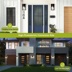 Solar Motion Sensor Wall Light 2 pack-3