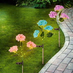 2Pcs Solar Hydrangea Pathway Light-1
