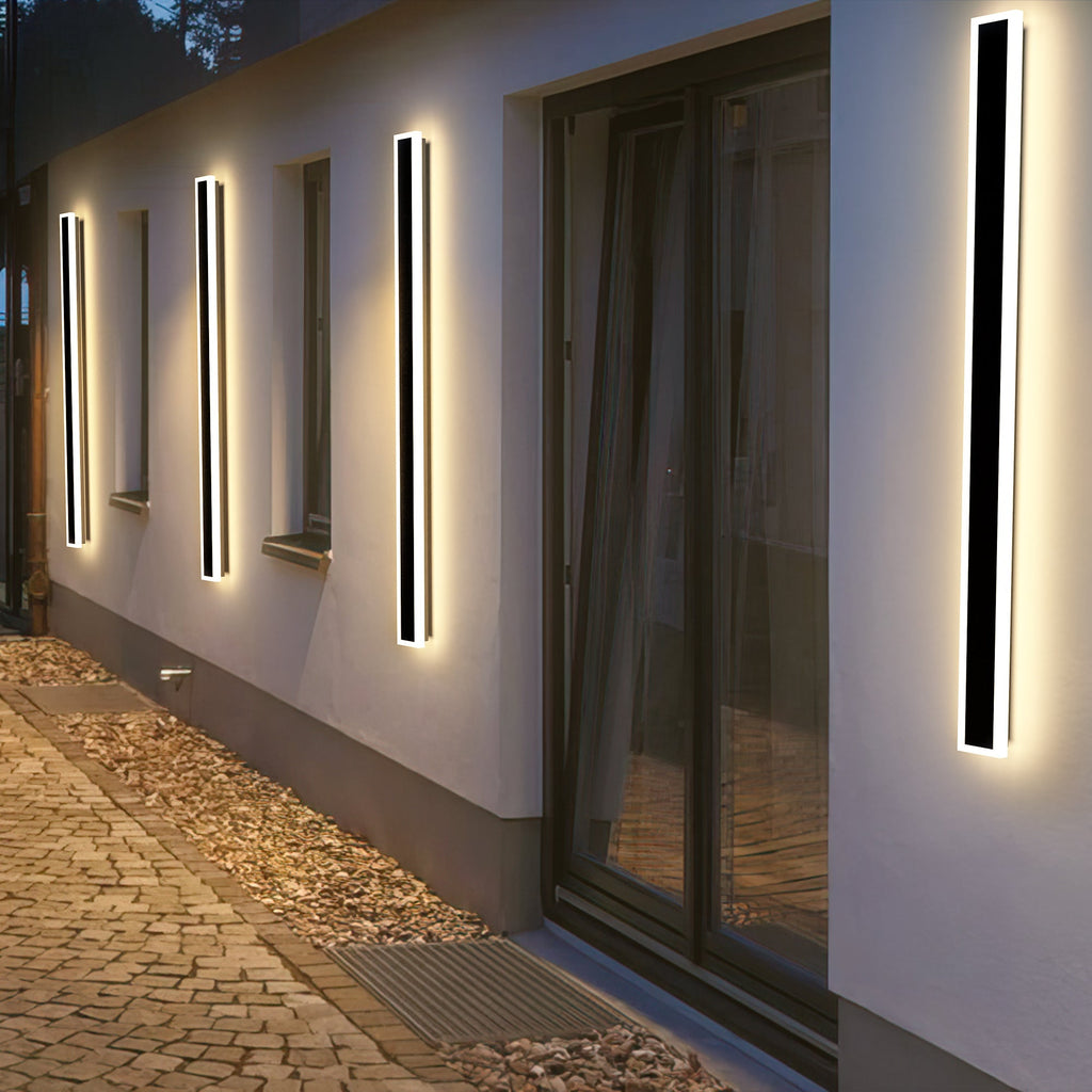 2 Pcs Outdoor Long Wall Light-4
