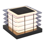 Solar Powered Post Light LED Pillar Lamp-4